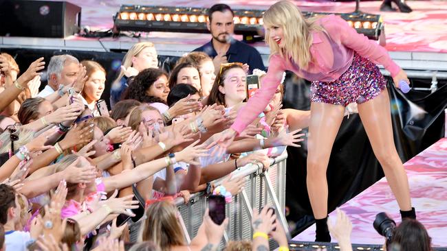 Taylor Swift performing on Good Morning America this week. Pic: Dia Dipasupil/Getty Images