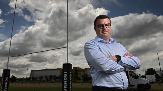 South Sydney chief executive Blake Solly. Picture: Lyndon Mechielsen