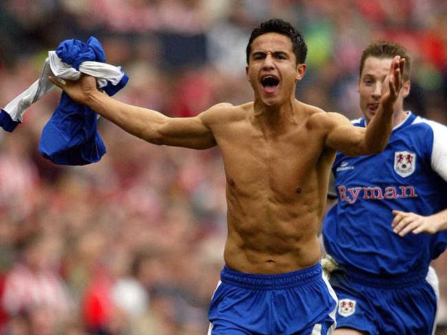 Tim Cahill was a cult hero at Millwall, scoring 52 goals in 217 appearances.