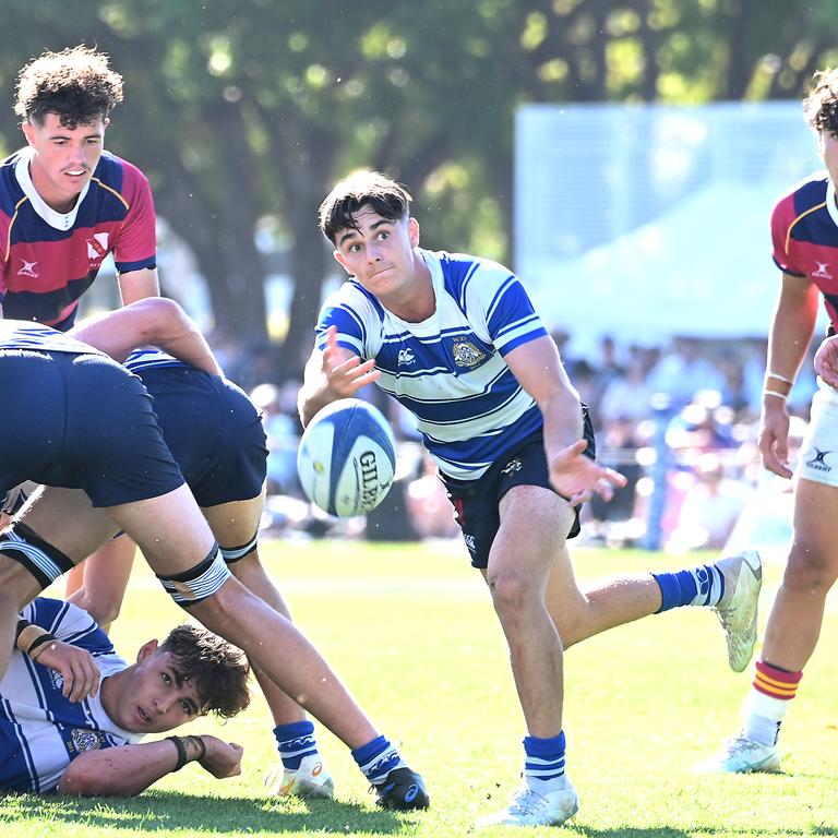 Sam Watson. GPS first XV rugby grand final, Nudgee College Vs BSHS. Saturday September 7, 2024. Picture, John Gass