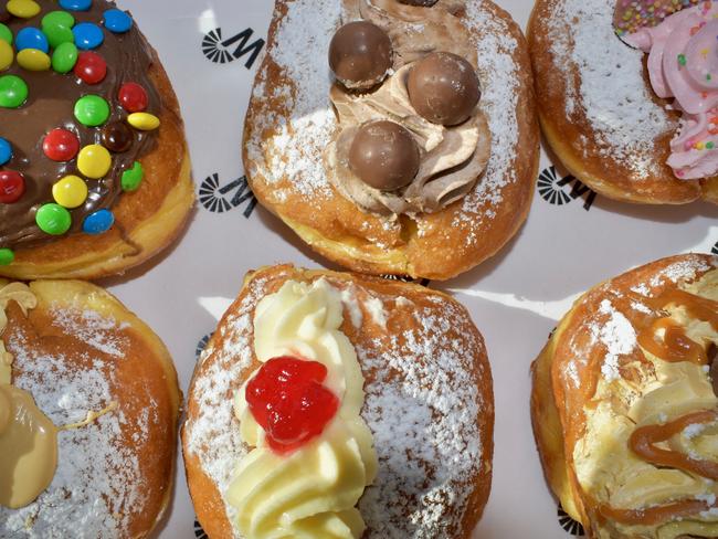 Behind scenes at bakery upping the dial on doughnut decadence