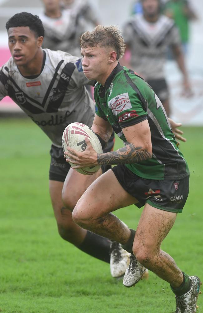 Meninga Cup Blackhawks against Souths Logan Magpies at Jack Manski Oval. Blackhawks Kyhnaan Kennedy. Picture: Evan Morgan