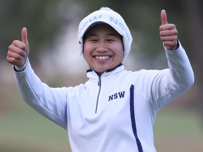 Bonnyrigg's Amy Chu is enjoying phenomenal form. Picture: Golf NSW