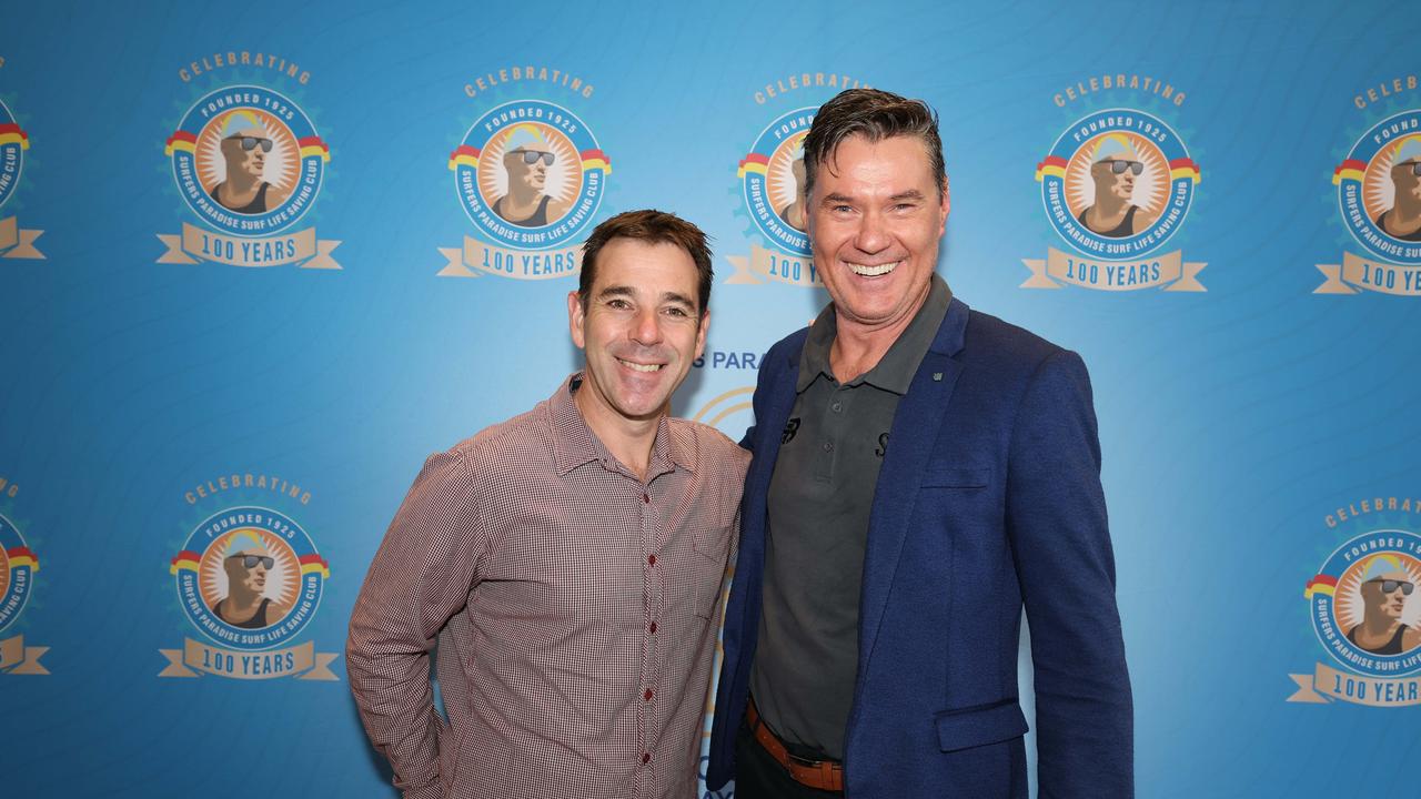 Scott Andrews and Jason Churchill at the Star casino . Pic Annette Dew