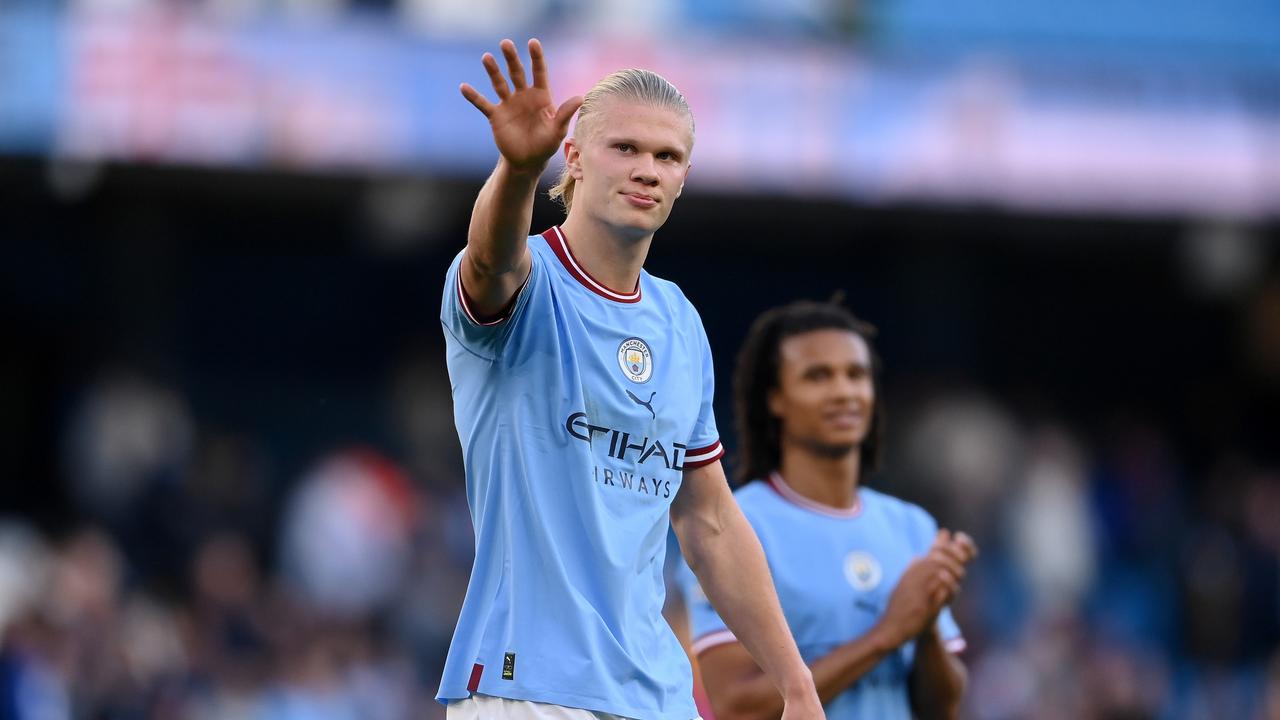 Erling Haaland de Manchester City exprime sa gratitude aux fans.