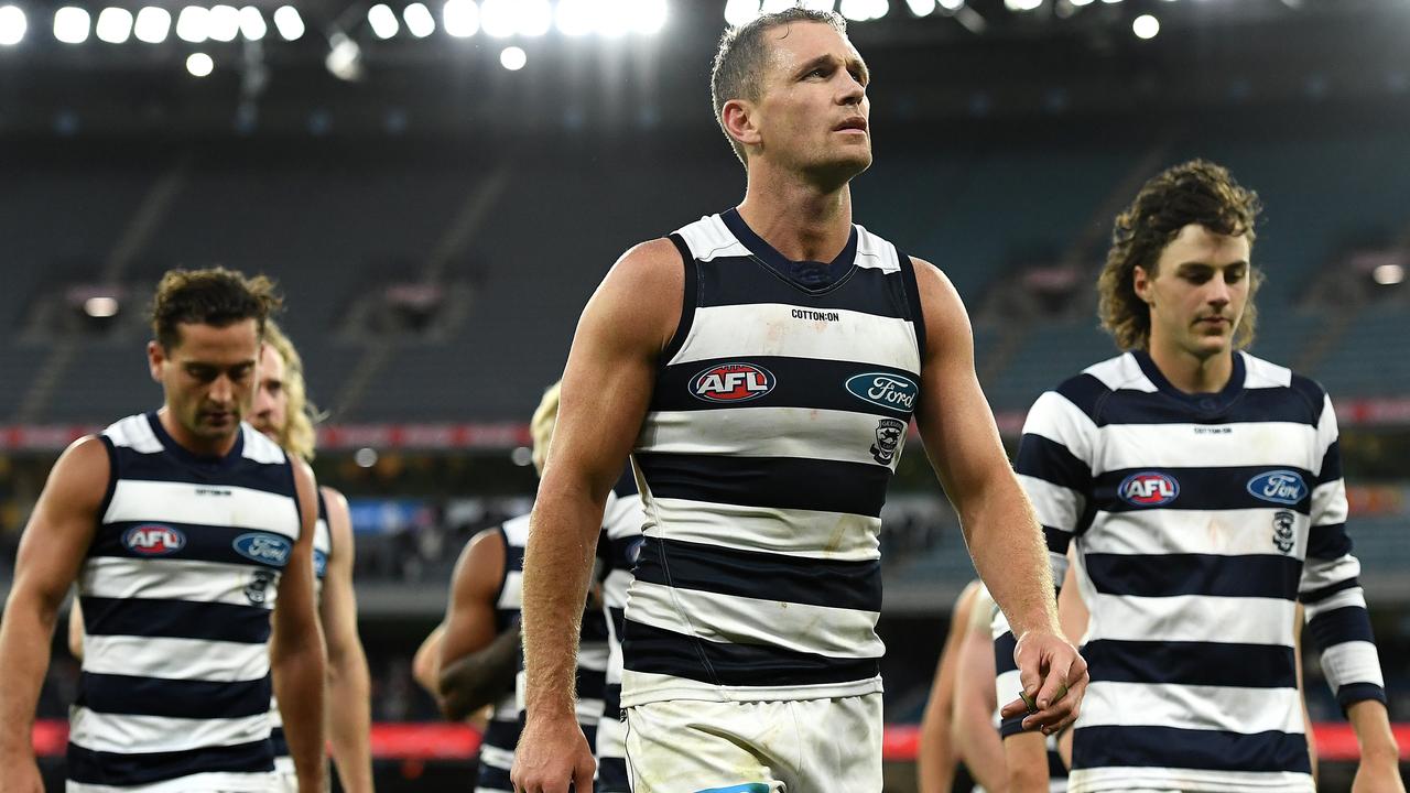 Where to next for Joel Selwood and his Cats? Picture: Quinn Rooney/Getty Images