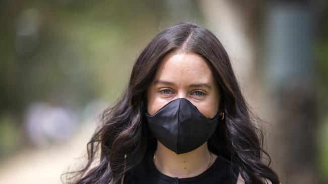 Victoria's mask rules could soon be relaxed as the state now has just 15 active cases. Picture: Sarah Matray