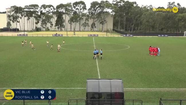 Replay: Victoria Blue v South Australia (15B) - Football Australia Girls National Youth Championships Day 3