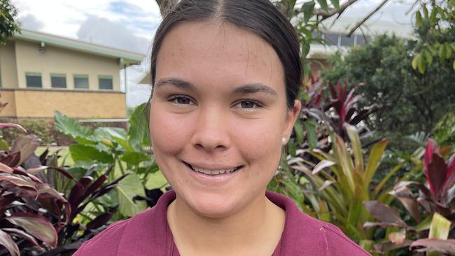 Sienna Clark is one of the best junior female rowers in Bundy. Picture: St Luke's Anglican School.