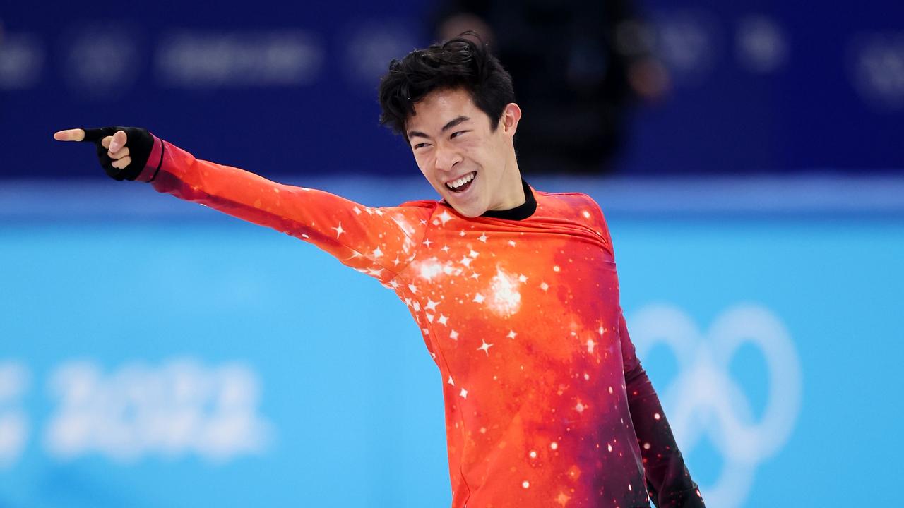 Nathan Chen is heading for GOAT status. Photo by Matthew Stockman/Getty Images