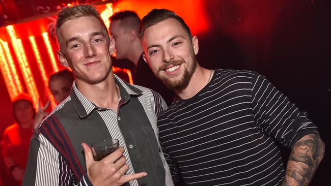 Blake Filleul and Jed Harvey at Shooters.