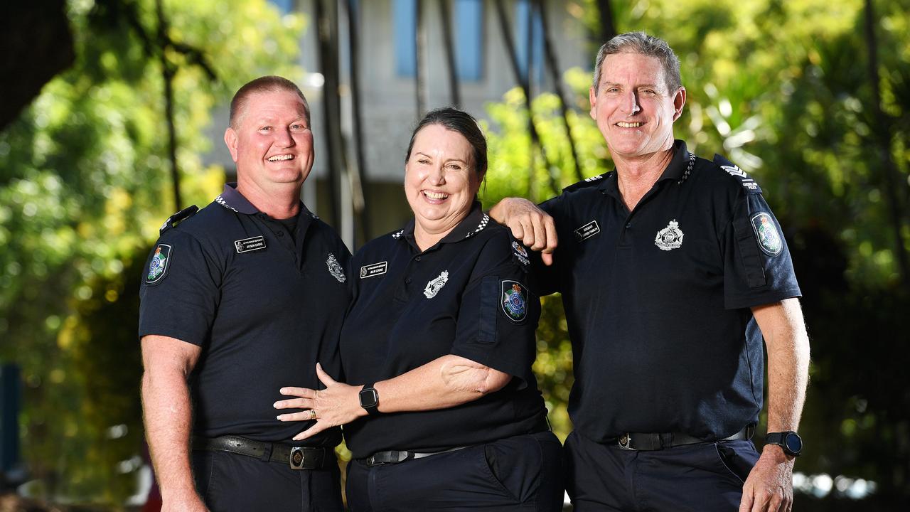 Townsville policing family working together in district after life ...