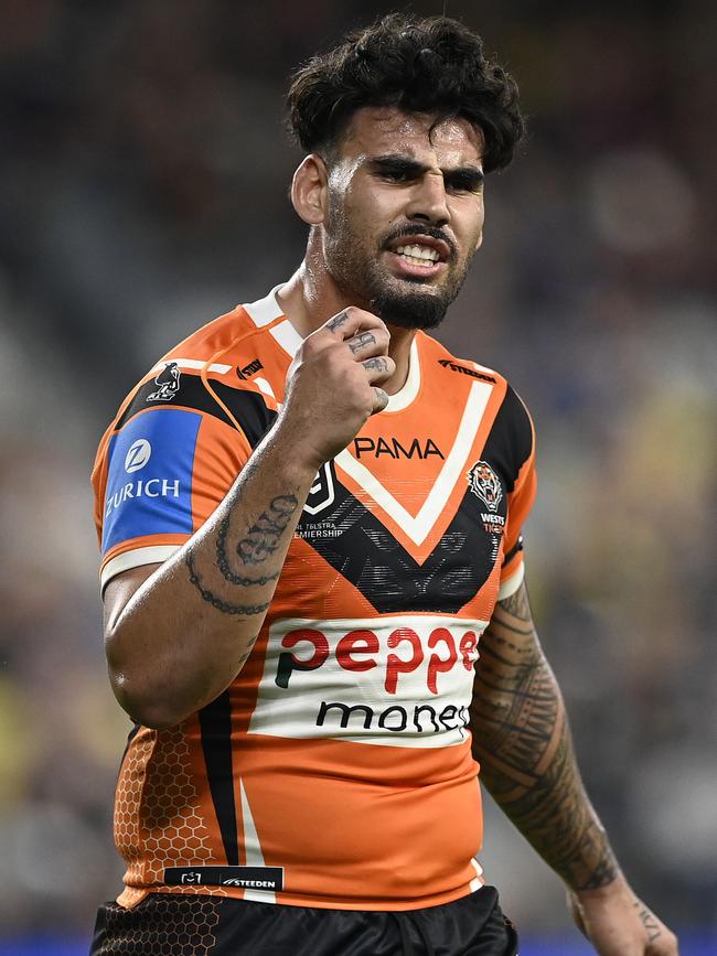 He’s set to join his brother Terrell May at the Tigers. Picture: Ian Hitchcock/Getty Images