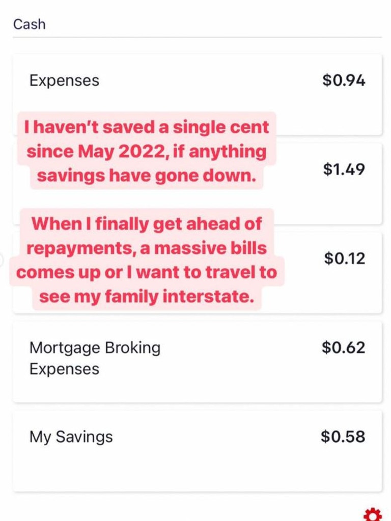 She got candid with her Instagram followers about her financial situation. Picture: Maddie Walton/Instagram