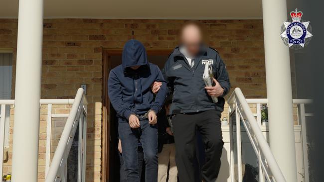 Jay Je-Yoon Jung was arrested at his Sydney home. Picture: AFP.