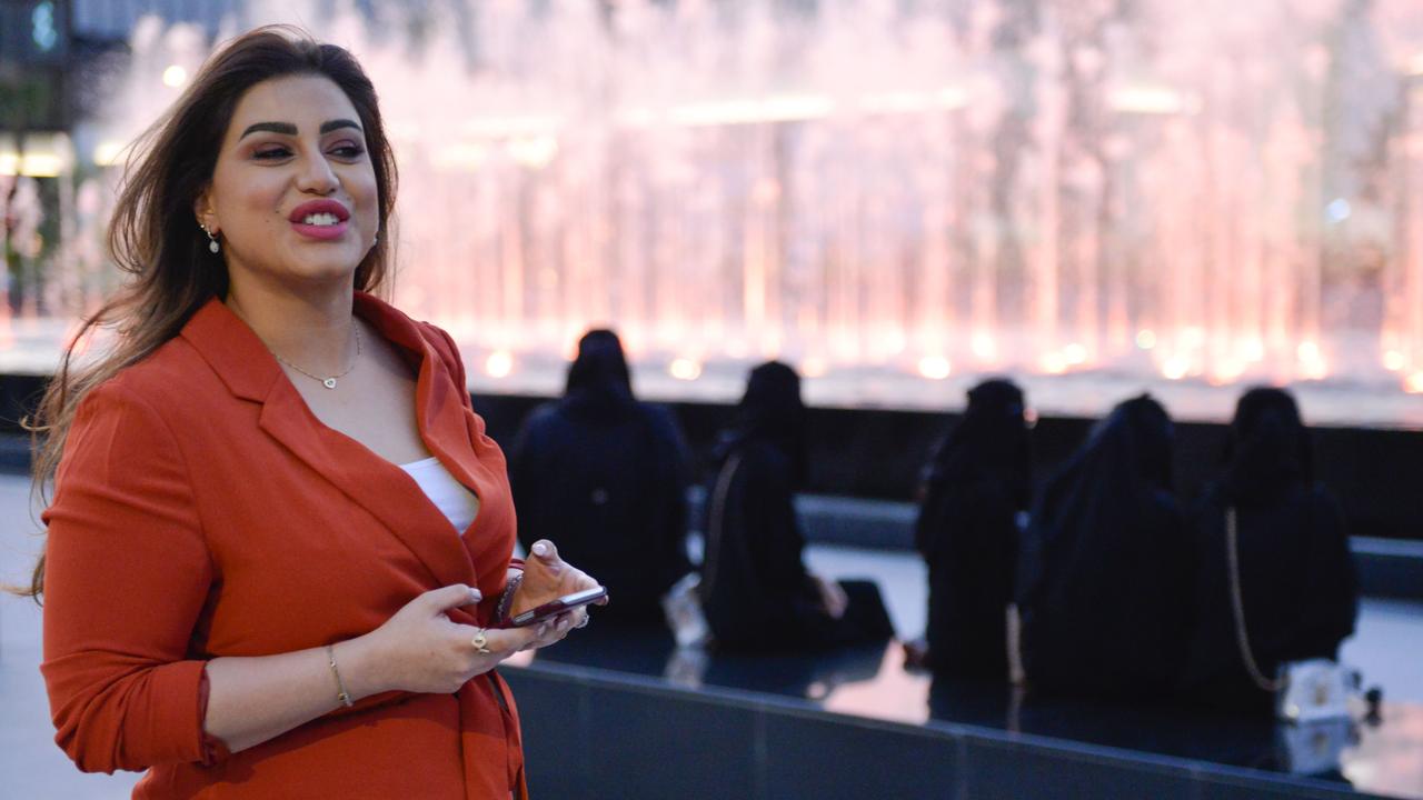 With her high heels clacking on marble tiles, a defiant Saudi woman turned heads and drew gasps as she strutted down a Riyadh mall.