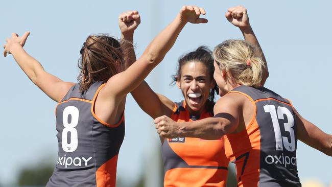 Will the AFLW Giants be a force to be reckoned with this season? Picture: David Crosling/AAP