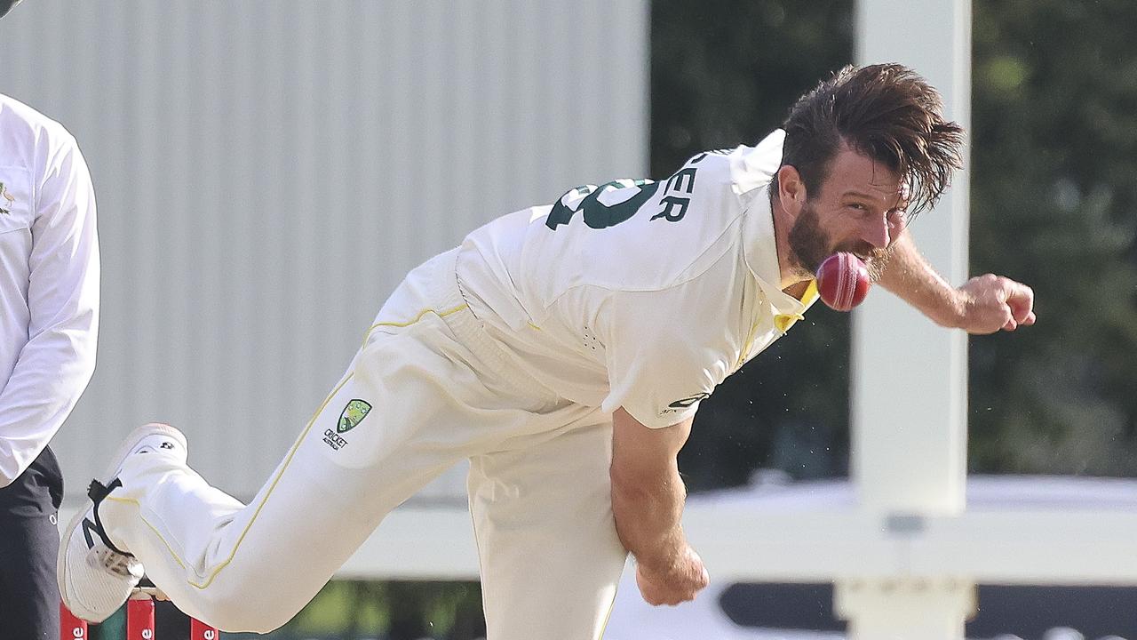 Australia A's Michael Neser. Photo by Peter Wallis/Getty Images