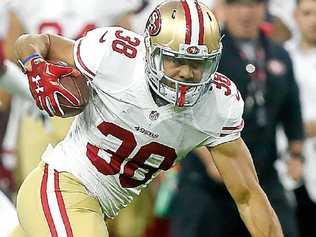 Jarryd Hayne excited fans when he burst through the defence in his first NFL game.