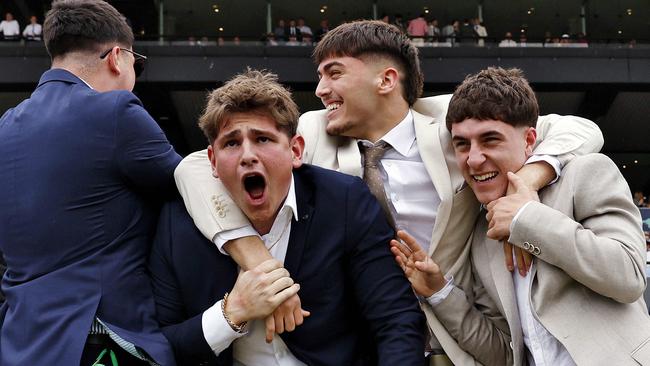 Punters enjoy a big day of racing at Rosehill. Picture: Sam Ruttyn