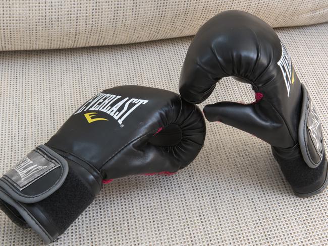 <b>Boxing gloves:</b> I love to exercise and punching a bag with these bad boys is great for my mind, body and soul. I kept fit during my pregnancy and have maintained an exercise routine.