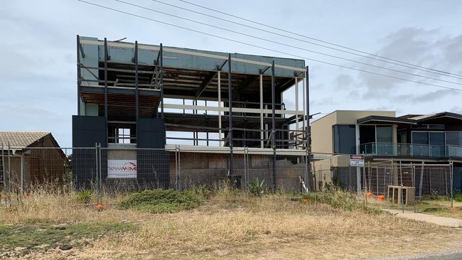 This derelict house at 9 Gold Coast Drive, Carrickalinga, occupies a location with sensational oceanviews and a short walk to the beach.