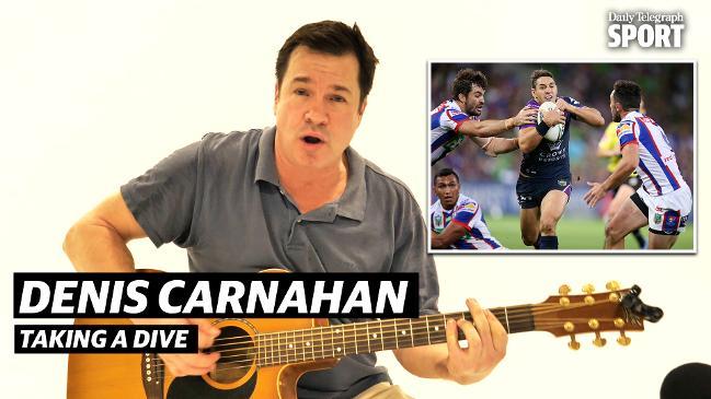 Denis Carnahan's ode to Billy Slater 'Taking A Dive'