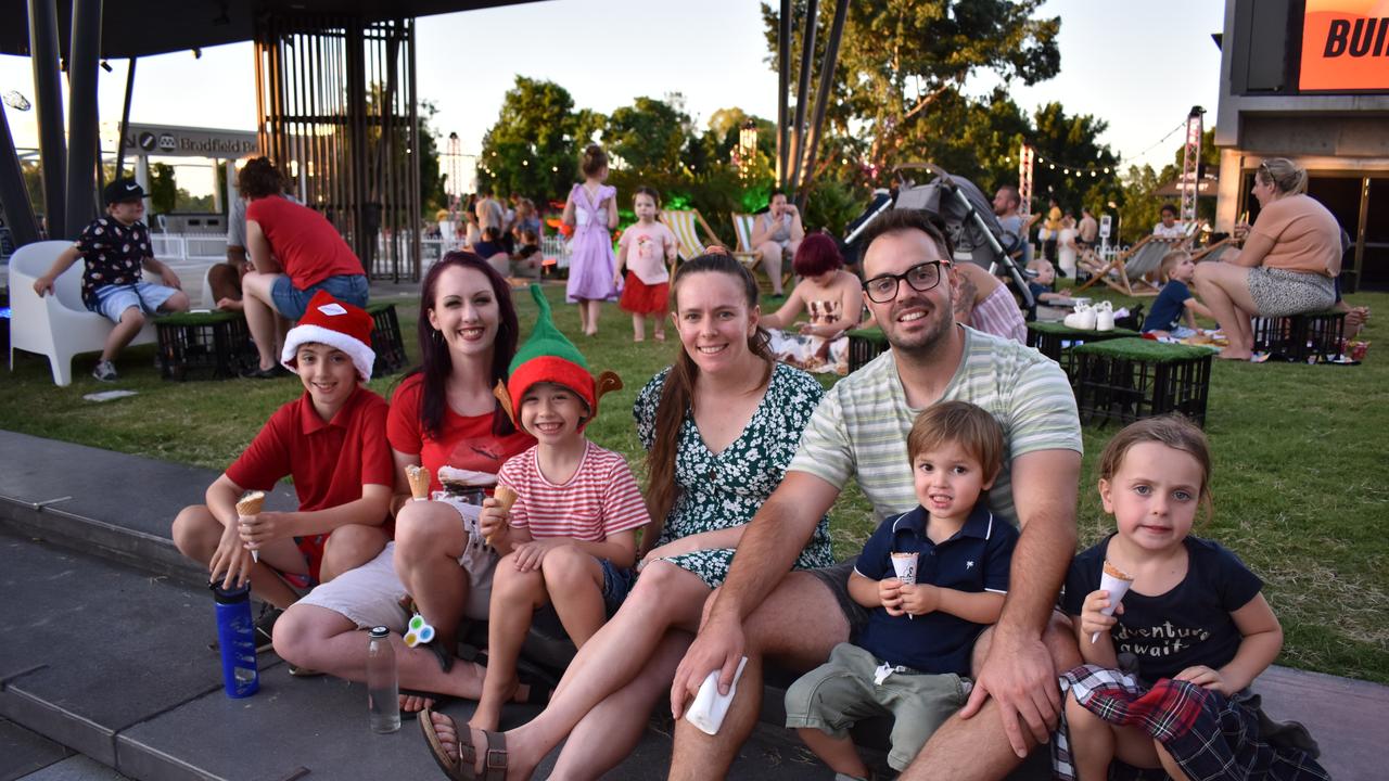 All the lights and magical moments captured at Ipswichâ&#128;&#153;s Nicholas Street Precinct on Sunday 19, December 2021. Picture: Peta McEachern