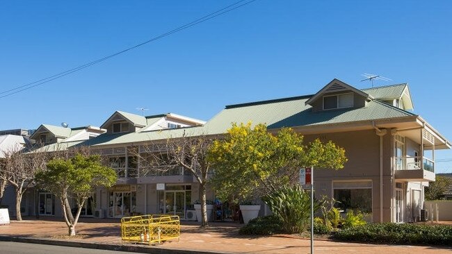 The current shop top apartments at 1105 Barrenjoey Rd, Palm Beach. Picture: real.estate.com.au