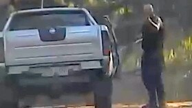 The moment paranoid gunman Ricky Maddison opened fire on Senior Constable Brett Forte on a country road in the Lockyer Valley in 2017.