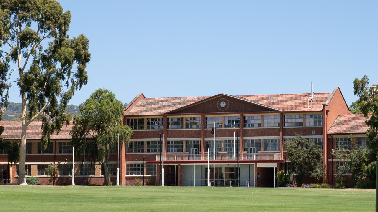 Marryatville High on Kensington Rd. Picture: NCA NewsWire / Naomi Jellicoe