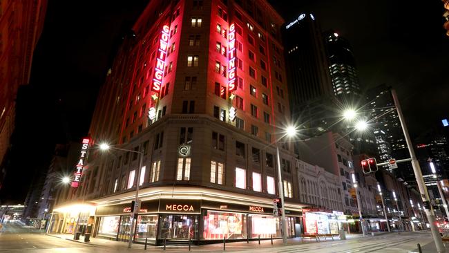 Corner of Market and George streets in the CBD. Picture: Damian Shaw