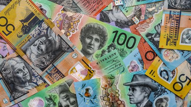 AUSTRALIA - NewsWire Photos - General view editorial generic stock photo image of Australian cash money currency. Picture: NewsWire / Nicholas Eagar