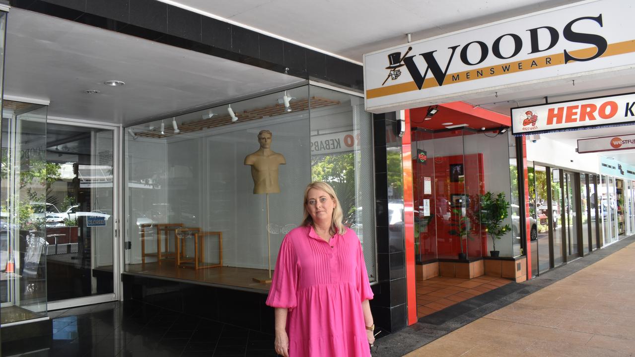 Sandra Pomfret will move her business into the old Woods Menswear store on East Street.