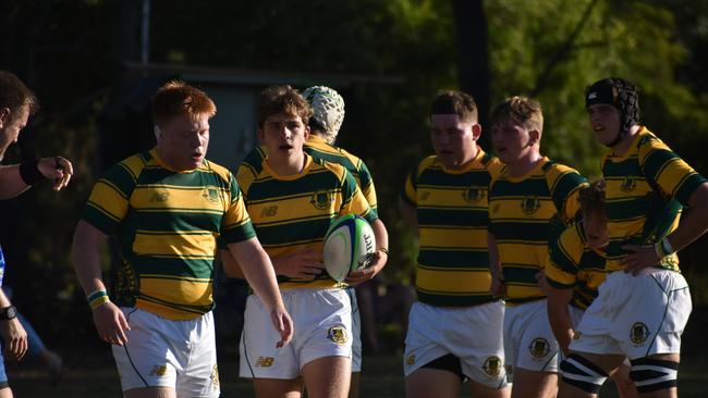 AIC First XV rugby between St Patrick'’s College and Villanova College. Saturday May 6, 2023. Picture, Nick Tucker.