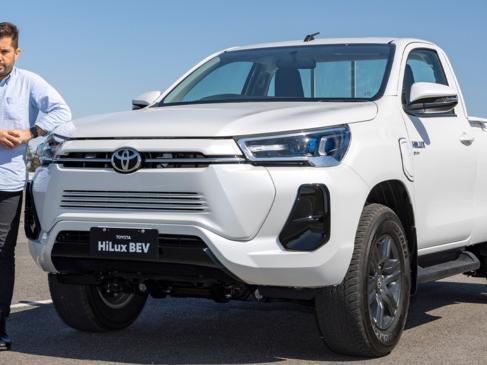 Tested: Electric Toyota HiLux concept