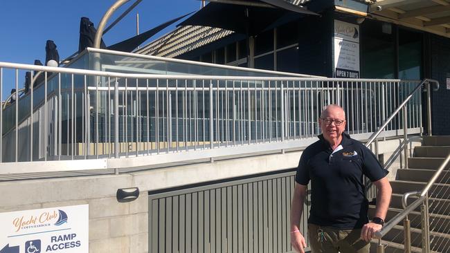 Coffs Harbour Yacht Club general manager Richard Hinton. Picture: Supplied