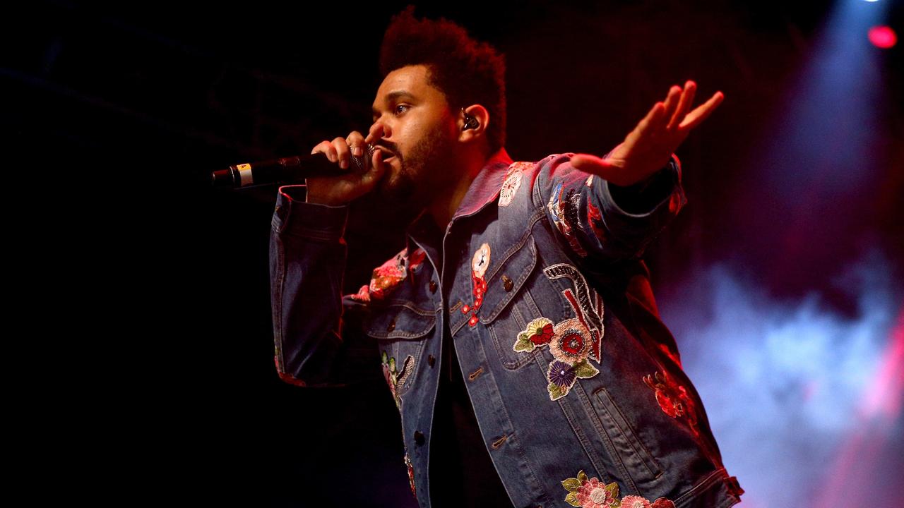 The Weeknd performs at Coachella Valley Music And Arts Festival (Photo by Rich Fury/Getty Images)