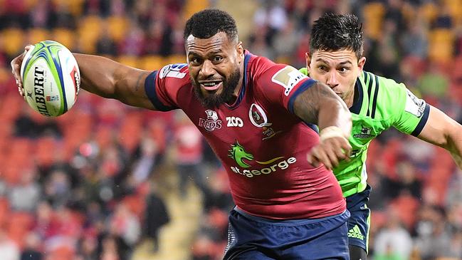 Samu Kerevi has re-signed with the Reds through to 2019. Picture: AAP Image