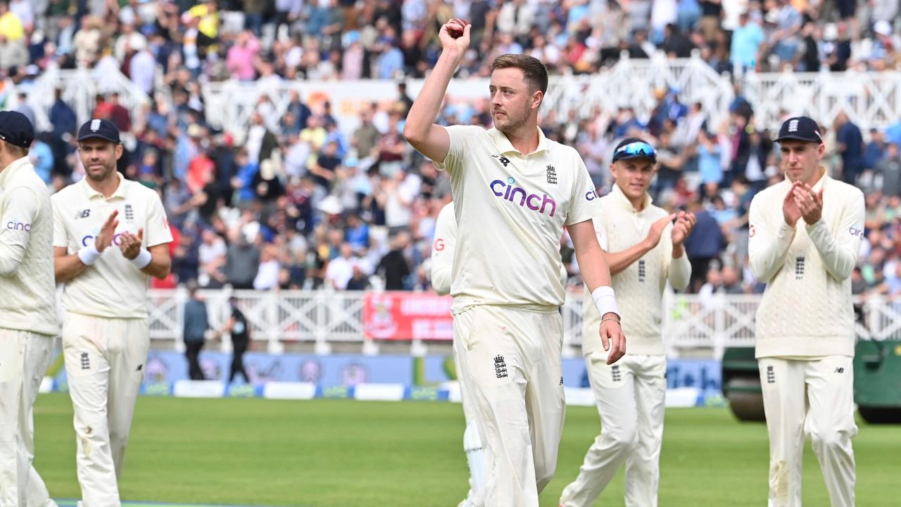 Ollie Robinson was a shining light for the Poms in the first Test against India.