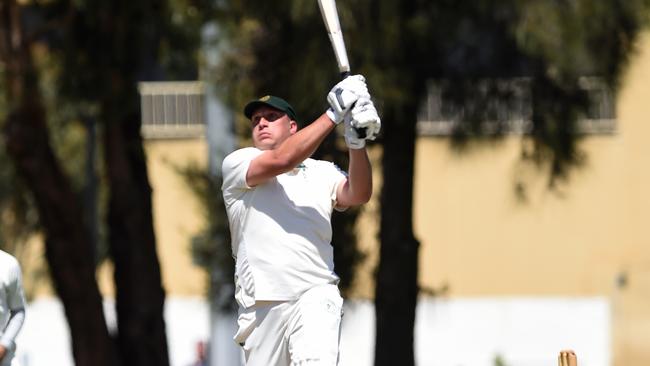 Trent Lawford fired with the bat.