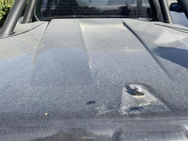 Mr Jackson said the amount of dust produced by the factory made it impossible to see through the windows if not cleaned regularly. Picture: Supplied