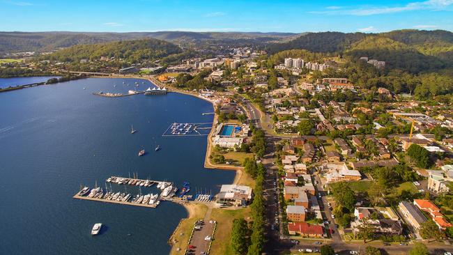 Gosford is poised to take off as a vibrant regional city. Picture: SkyMedia Productions