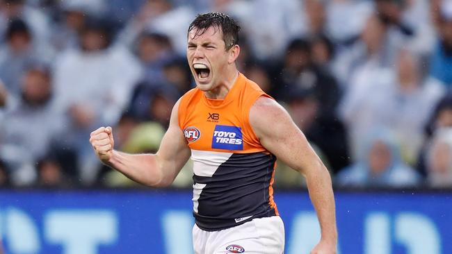 GWS livewire Brent Daniels has re-signed with the Giants. Picture: AFL Photos/Getty Images