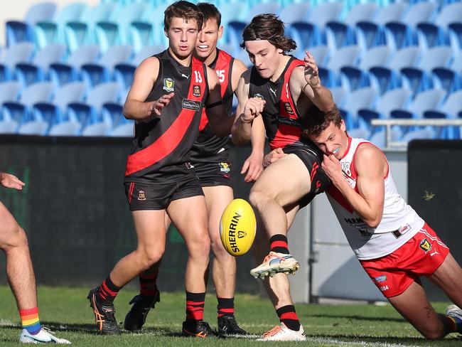 A refreshed Brandon Leary is one of a handful of North Launceston players set to return for the TSL grand final. Picture: Nikki Davis-Jones