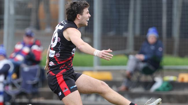 Clayton Gay in action for West Adelaide in the SANFL in 2022. Picture: David Mariuz