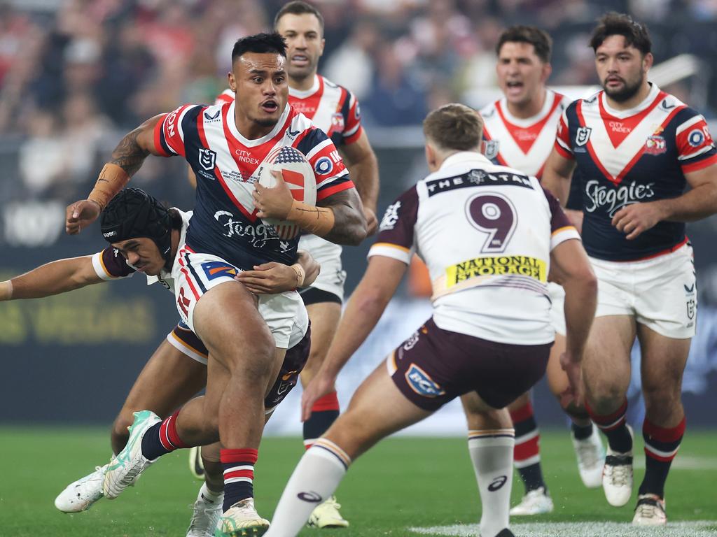 Spencer Leniu has been charged by the NRL. Picture: Ezra Shaw/Getty Images