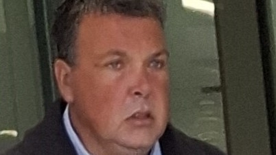 Adam Ohlmeyer leaves Coffs Harbour court on Monday May 19 -the first date of a criminal trial where he will defend a manslaughter charge against him.