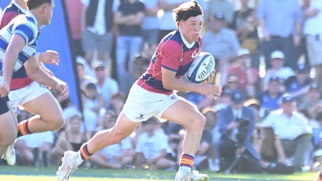 Paddy Mcinally. GPS first XV rugby grand final, Nudgee College Vs BSHS. (Check caption) Saturday September 7, 2024. Picture, John Gass