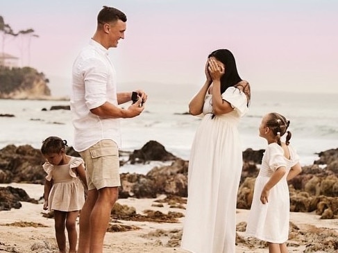 Canberra Raiders player Jack Wighton caught the attention of celebrity name and shame Instagram page - Celeb Spellcheck - with his marriage proposal., Picture: Instagram